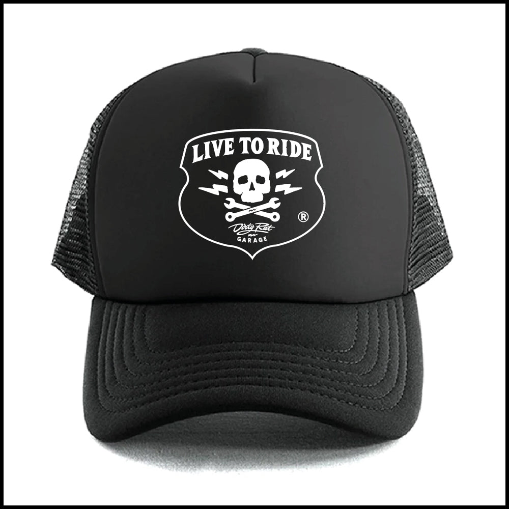 DRG - LIVE TO RIDE TRUCKER CAP