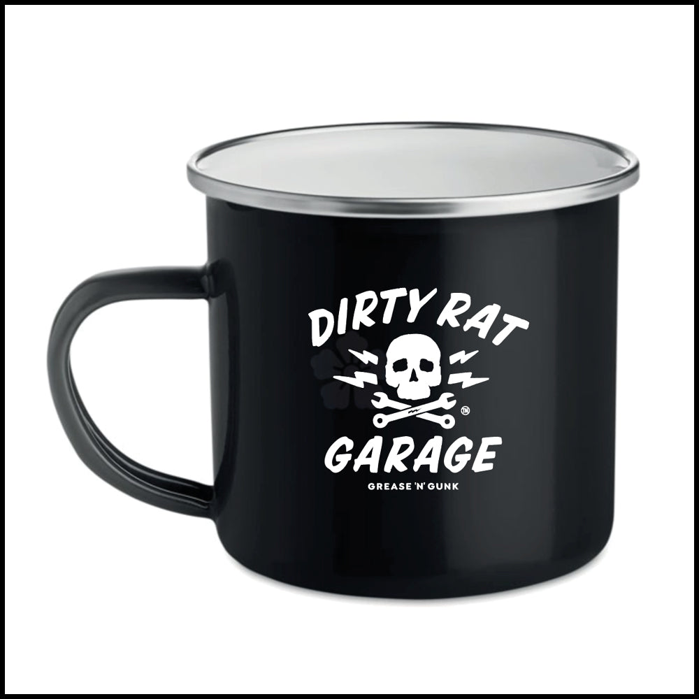 DRG - SKULL ENAMEL MUG